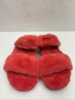 Koolaburra by Ugg Women's Coral Fuzzy Slide Sandals, SZ 9, box 2G